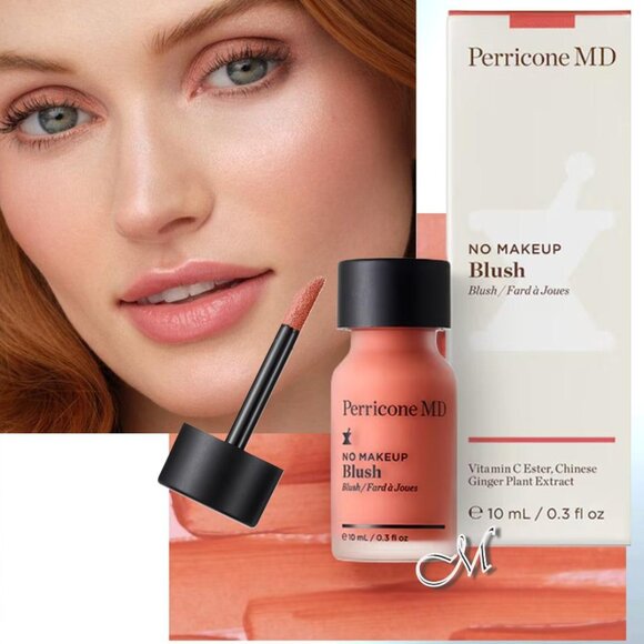 Perricone MD No Makeup Blush*Vitamin C Ester Chinese Ginger Extract 10ml NIB - Picture 1 of 11